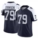 Marcellus Johnson Dallas Cowboys ＃79 Limited Men's Navy Alternate Vapor F.U.S.E. Jersey