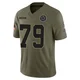 Marcellus Johnson Dallas Cowboys ＃79 Limited Men's Olive 2025 Salute to Service Jersey