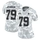 Marcellus Johnson Dallas Cowboys ＃79 Limited Women's Arctic Camo 2024 Salute to Service Jersey