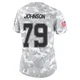Marcellus Johnson Dallas Cowboys ＃79 Limited Women's Arctic Camo 2024 Salute to Service Jersey