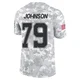 Marcellus Johnson Dallas Cowboys ＃79 Limited Youth Arctic Camo 2024 Salute to Service Jersey