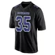 Marist Liufau Dallas Cowboys ＃35 Game Men's Black Carbon Fashion Jersey