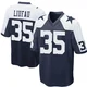Marist Liufau Dallas Cowboys ＃35 Game Men's Navy Blue Throwback Jersey