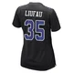 Marist Liufau Dallas Cowboys ＃35 Game Women's Black Carbon Fashion Jersey