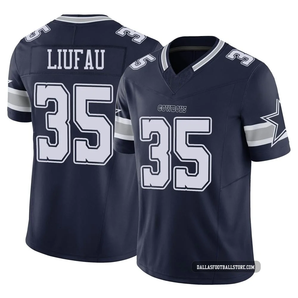 Marist Liufau Dallas Cowboys ＃35 Limited Men's Navy Vapor F.U.S.E. Jersey
