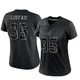 Marist Liufau Dallas Cowboys ＃35 Limited Women's Black Reflective Jersey