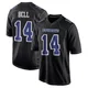 Markquese Bell Dallas Cowboys ＃14 Game Men's Black Carbon Fashion Jersey
