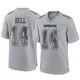 Markquese Bell Dallas Cowboys ＃14 Game Men's Gray Atmosphere Fashion Jersey