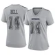 Markquese Bell Dallas Cowboys ＃14 Game Women's Gray Atmosphere Fashion Jersey
