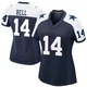 Markquese Bell Dallas Cowboys ＃14 Game Women's Navy Alternate Jersey