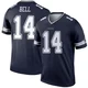 Markquese Bell Dallas Cowboys ＃14 Legend Men's Navy Jersey