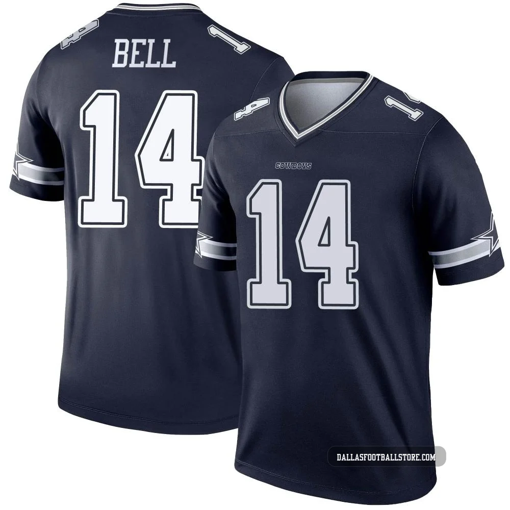 Markquese Bell Dallas Cowboys ＃14 Legend Youth Navy Jersey