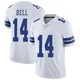 Markquese Bell Dallas Cowboys ＃14 Limited Men's White Vapor Untouchable Jersey