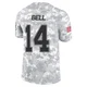 Markquese Bell Dallas Cowboys ＃14 Limited Youth Arctic Camo 2024 Salute to Service Jersey