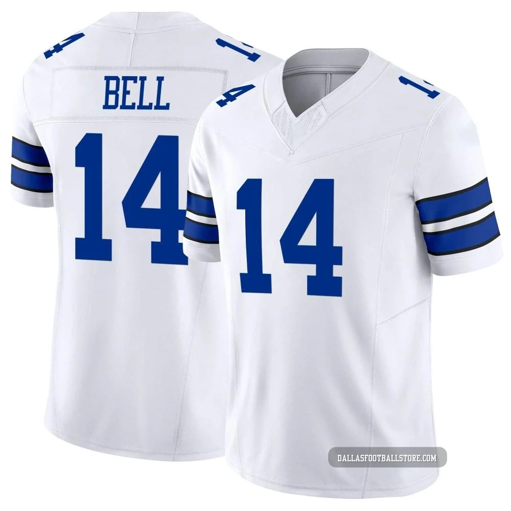 Markquese Bell Dallas Cowboys ＃14 Limited Youth White Vapor F.U.S.E. Jersey