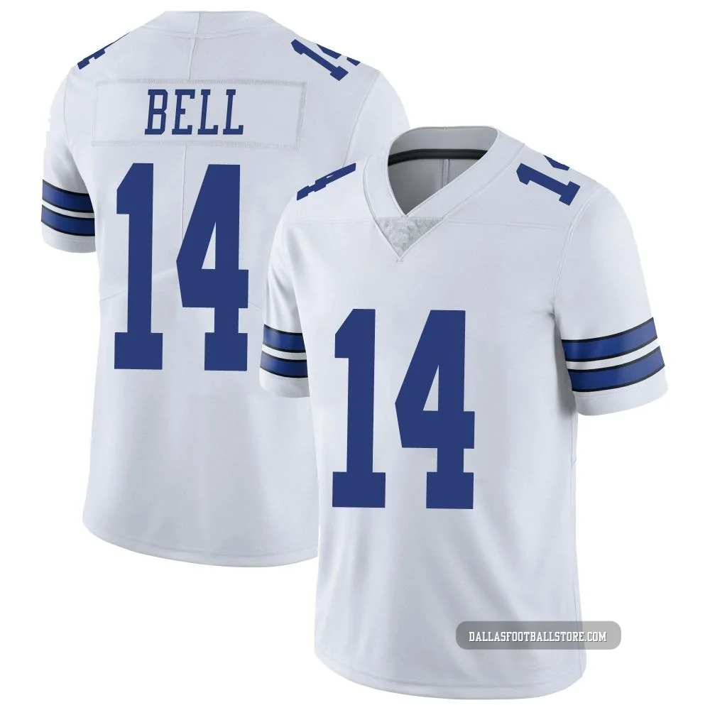 Markquese Bell Dallas Cowboys ＃14 Limited Youth White Vapor Untouchable Jersey