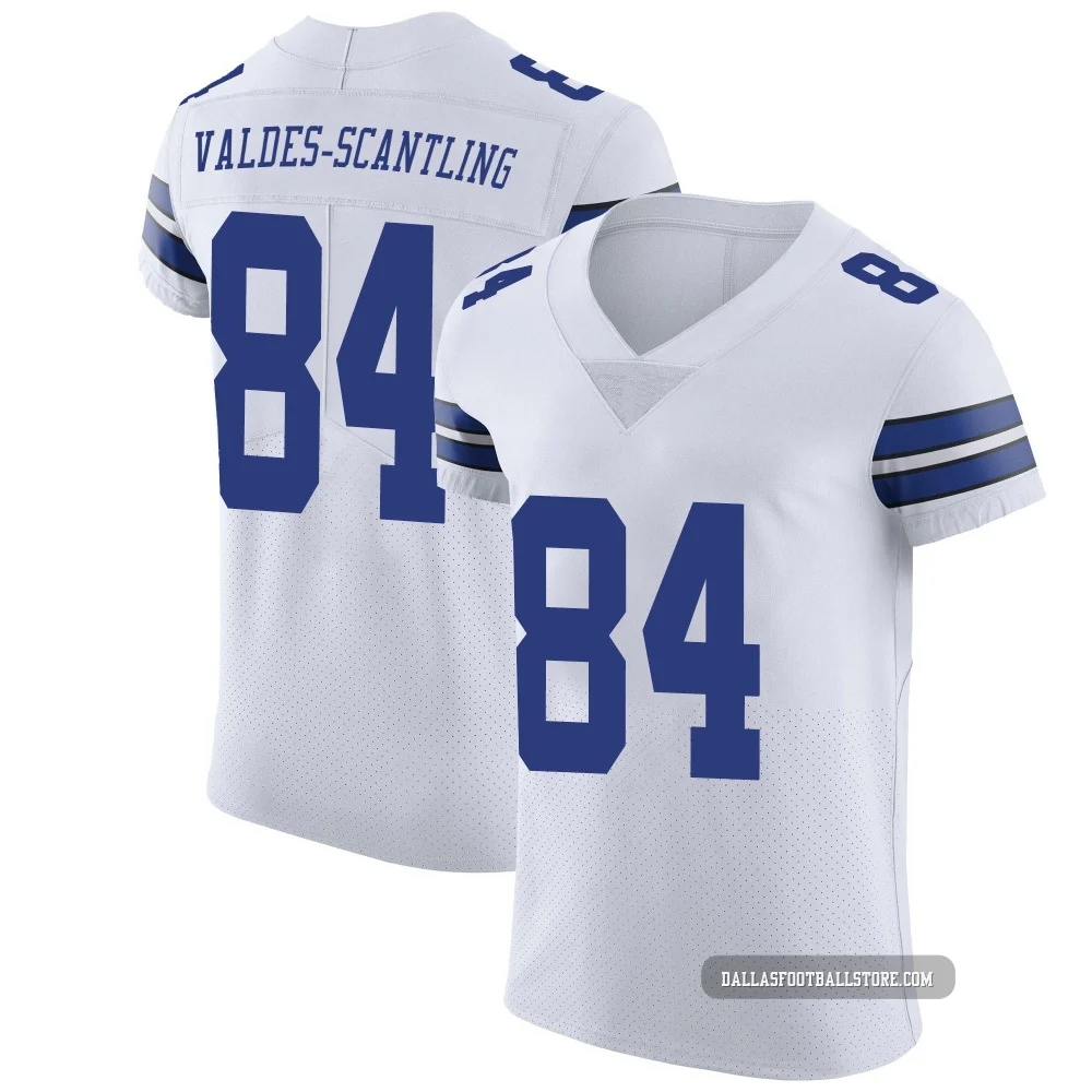 Marquez Valdes-Scantling Dallas Cowboys ＃84 Elite Men's White Vapor Untouchable Jersey
