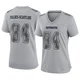 Marquez Valdes-Scantling Dallas Cowboys ＃84 Game Women's Gray Atmosphere Fashion Jersey