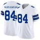 Marquez Valdes-Scantling Dallas Cowboys ＃84 Limited Men's White Vapor F.U.S.E. Jersey
