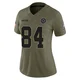 Marquez Valdes-Scantling Dallas Cowboys ＃84 Limited Women's Olive 2025 Salute to Service Jersey