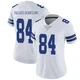 Marquez Valdes-Scantling Dallas Cowboys ＃84 Limited Women's White Vapor Untouchable Jersey