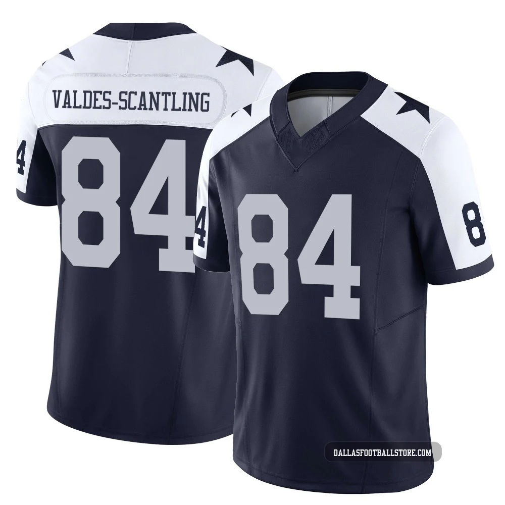 Marquez Valdes-Scantling Dallas Cowboys ＃84 Limited Youth Navy Alternate Vapor F.U.S.E. Jersey