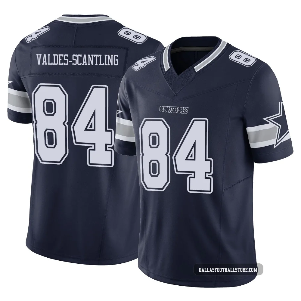 Marquez Valdes-Scantling Dallas Cowboys ＃84 Limited Youth Navy Vapor F.U.S.E. Jersey