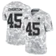 Matt Overton Dallas Cowboys ＃45 Limited Men's Arctic Camo 2024 Salute to Service Jersey