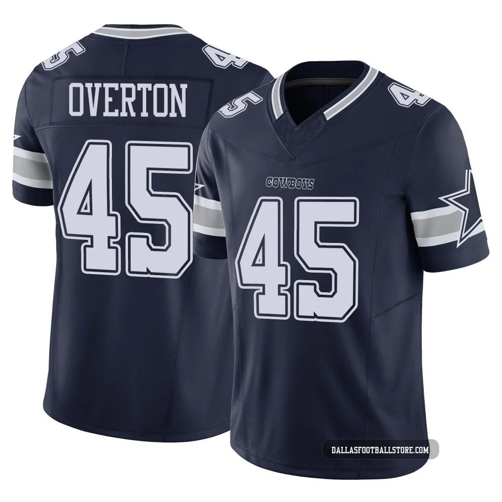 Matt Overton Dallas Cowboys ＃45 Limited Youth Navy Vapor F.U.S.E. Jersey