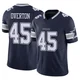 Matt Overton Dallas Cowboys ＃45 Limited Youth Navy Vapor F.U.S.E. Jersey