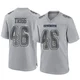 Michael Trigg Dallas Cowboys ＃46 Game Men's Gray Atmosphere Fashion Jersey