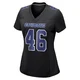 Michael Trigg Dallas Cowboys ＃46 Game Women's Black Carbon Fashion Jersey