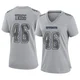 Michael Trigg Dallas Cowboys ＃46 Game Women's Gray Atmosphere Fashion Jersey