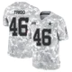 Michael Trigg Dallas Cowboys ＃46 Limited Men's Arctic Camo 2024 Salute to Service Jersey