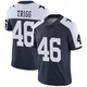 Michael Trigg Dallas Cowboys ＃46 Limited Men's Navy Alternate Vapor Untouchable Jersey