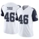 Michael Trigg Dallas Cowboys ＃46 Limited Youth White 2nd Alternate Vapor F.U.S.E. Jersey