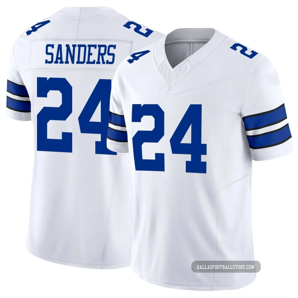 Miles Sanders Dallas Cowboys ＃24 Limited Youth White Vapor F.U.S.E. Jersey