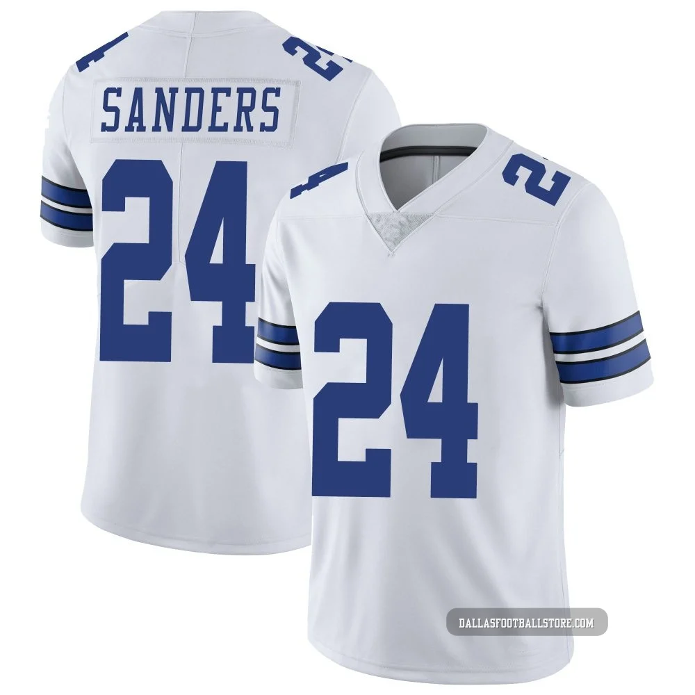 Miles Sanders Dallas Cowboys ＃24 Limited Youth White Vapor Untouchable Jersey