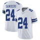 Miles Sanders Dallas Cowboys ＃24 Limited Youth White Vapor Untouchable Jersey