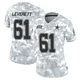 Nick Leverett Dallas Cowboys ＃61 Limited Women's Arctic Camo 2024 Salute to Service Jersey