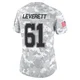 Nick Leverett Dallas Cowboys ＃61 Limited Women's Arctic Camo 2024 Salute to Service Jersey