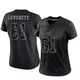 Nick Leverett Dallas Cowboys ＃61 Limited Women's Black Reflective Jersey