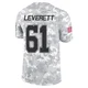 Nick Leverett Dallas Cowboys ＃61 Limited Youth Arctic Camo 2024 Salute to Service Jersey