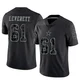 Nick Leverett Dallas Cowboys ＃61 Limited Youth Black Reflective Jersey