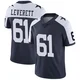 Nick Leverett Dallas Cowboys ＃61 Limited Youth Navy Alternate Vapor Untouchable Jersey