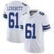 Nick Leverett Dallas Cowboys ＃61 Limited Youth White Vapor Untouchable Jersey