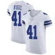 Nick Vigil Dallas Cowboys ＃41 Elite Men's White Vapor Untouchable Jersey