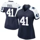 Nick Vigil Dallas Cowboys ＃41 Game Women's Navy Alternate Jersey