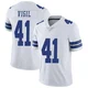 Nick Vigil Dallas Cowboys ＃41 Limited Men's White Vapor Untouchable Jersey