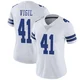 Nick Vigil Dallas Cowboys ＃41 Limited Women's White Vapor Untouchable Jersey